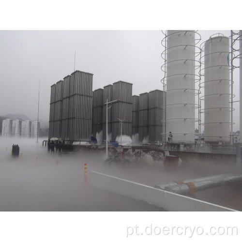 Vaporizador aquecido de ar ambiente de pressão comercial